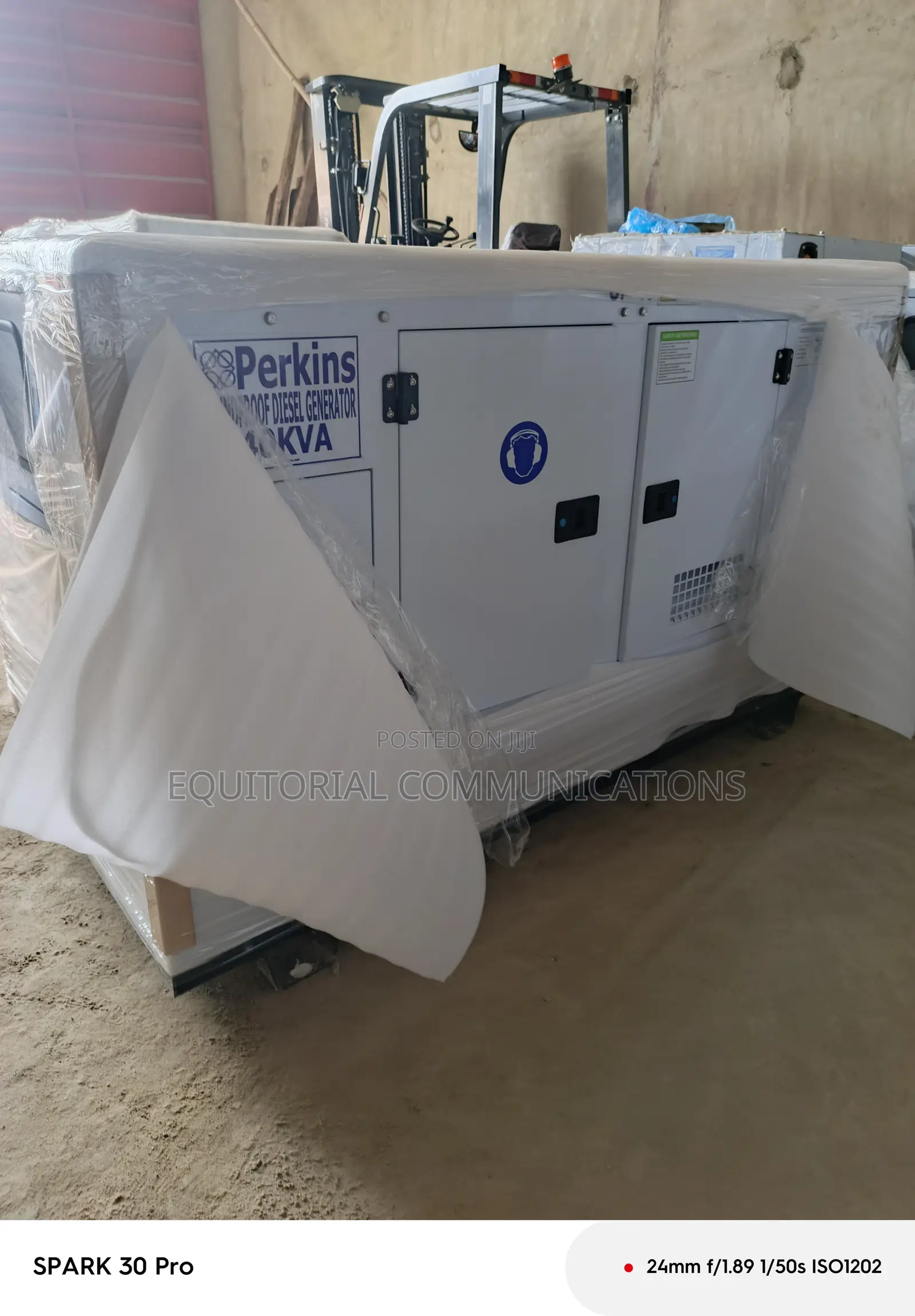 Perkins 40KVA Heavy-Duty Generator