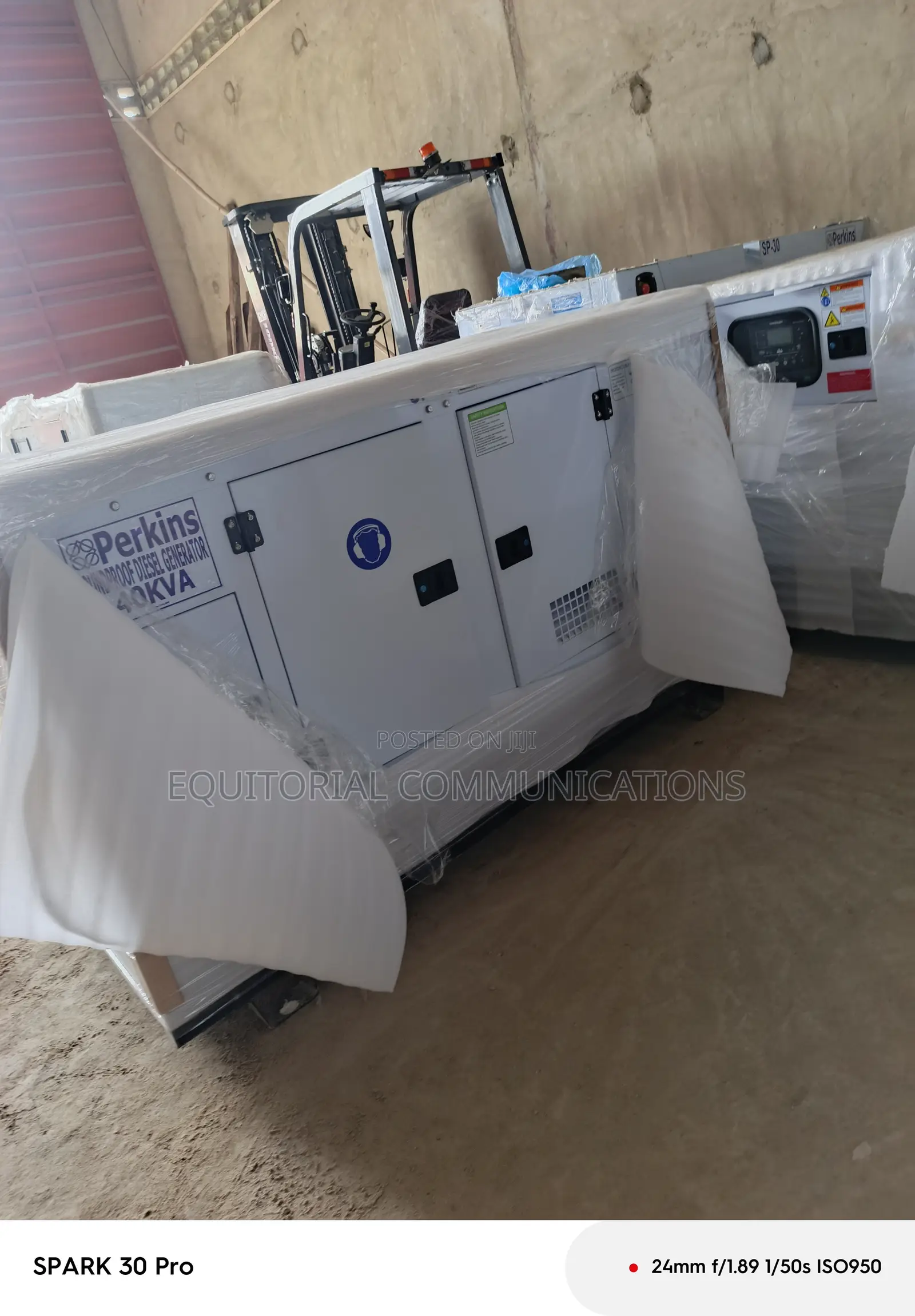 Perkins 40KVA Heavy-Duty Generator