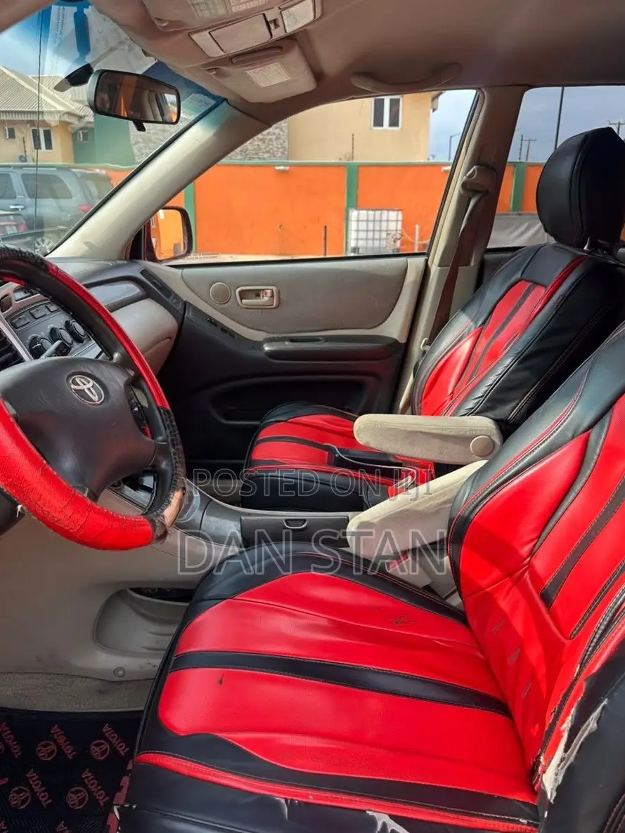 Toyota Highlander 2004 Red