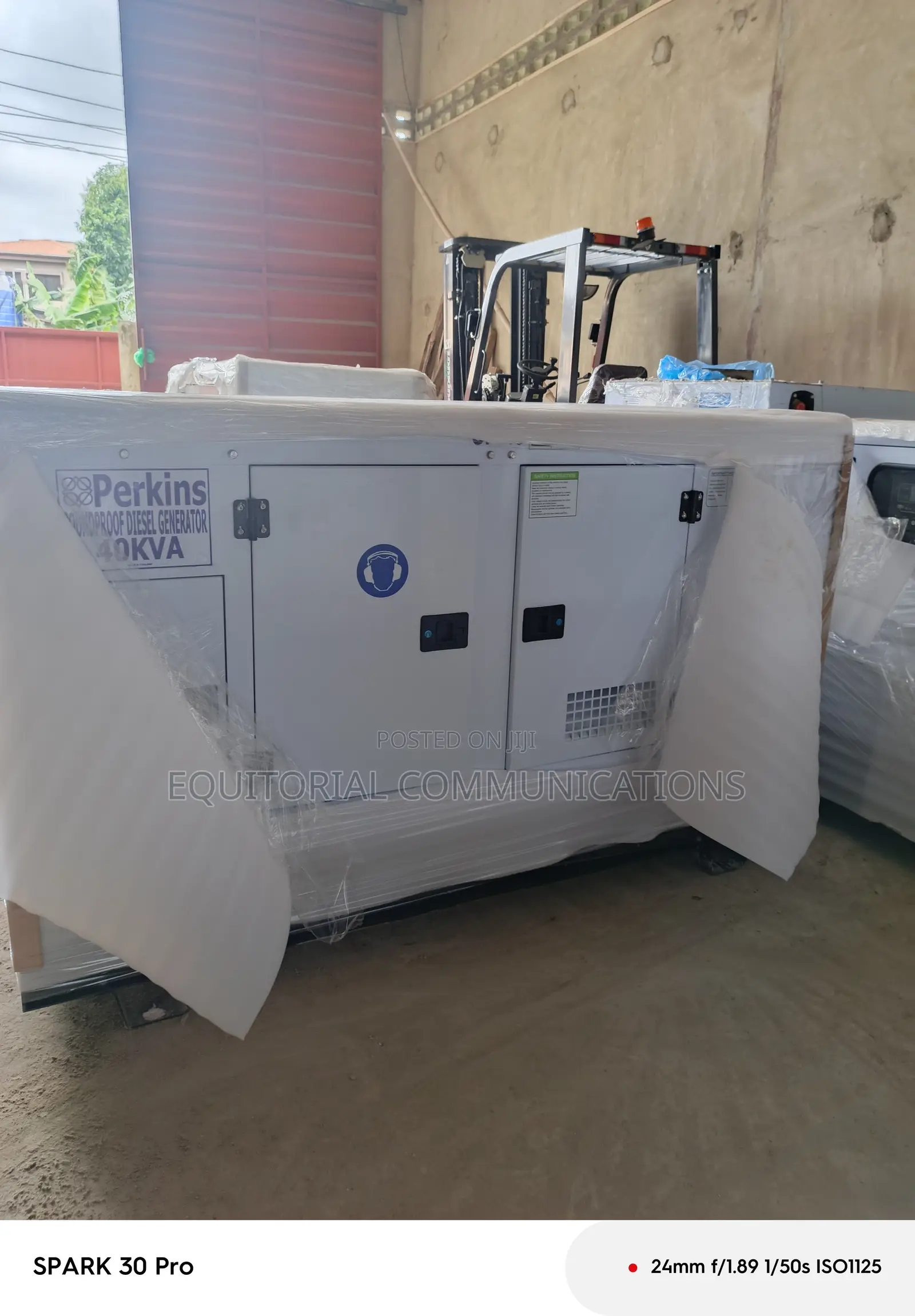 Perkins 40KVA Commercial Generator
