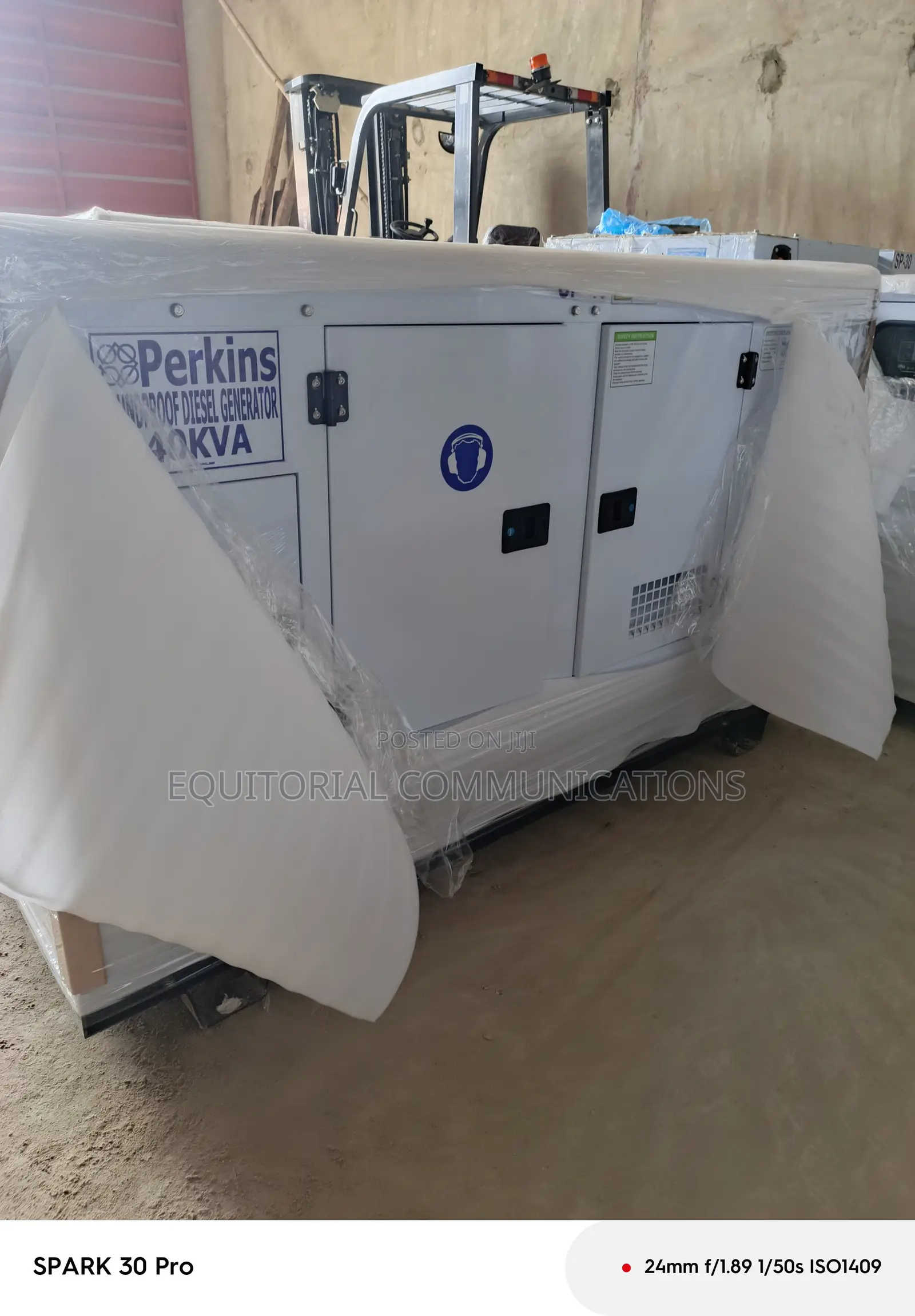 Perkins 40KVA Commercial Generator