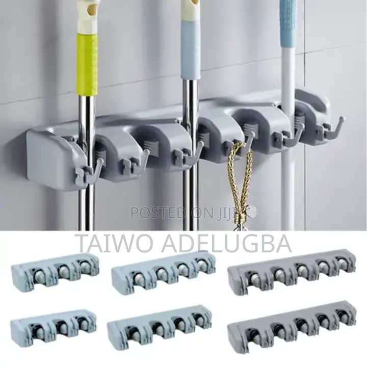 Broom and Mop Holder