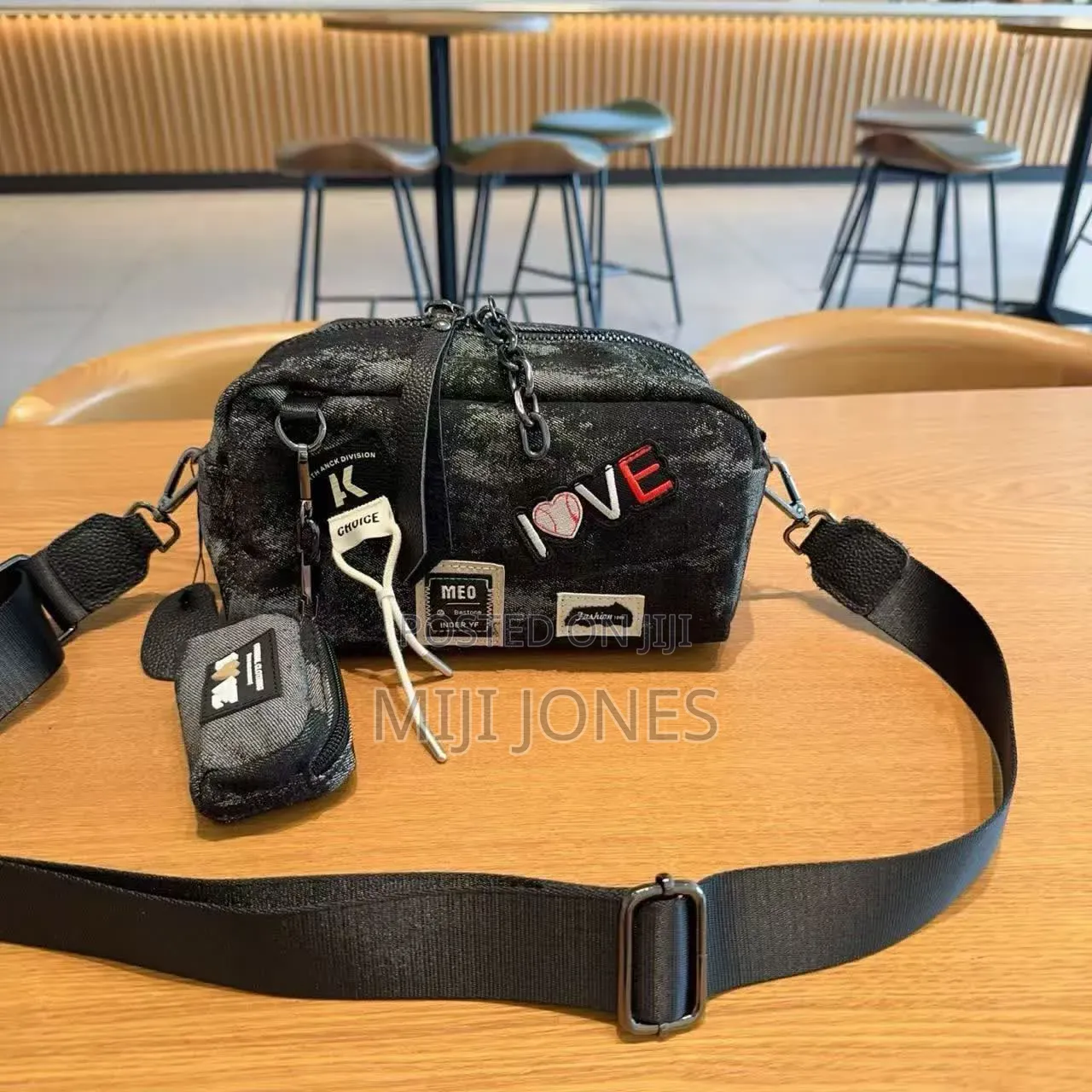 *KAWS Crossbody Messenger Bag – Streetwear Essential