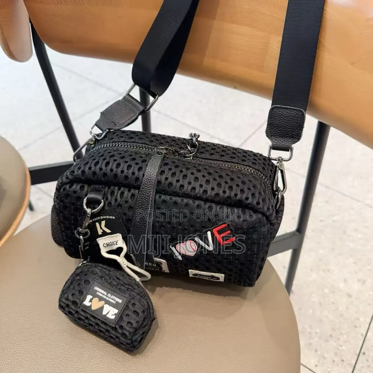*KAWS Crossbody Messenger Bag – Streetwear Essential