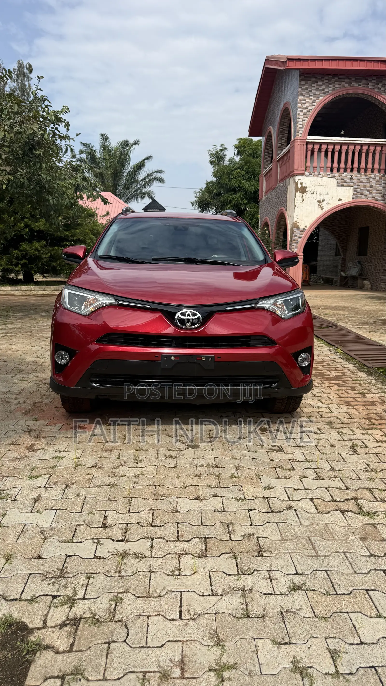Toyota RAV4 LE AWD (2.5L 4cyl 6A) 2016 Red