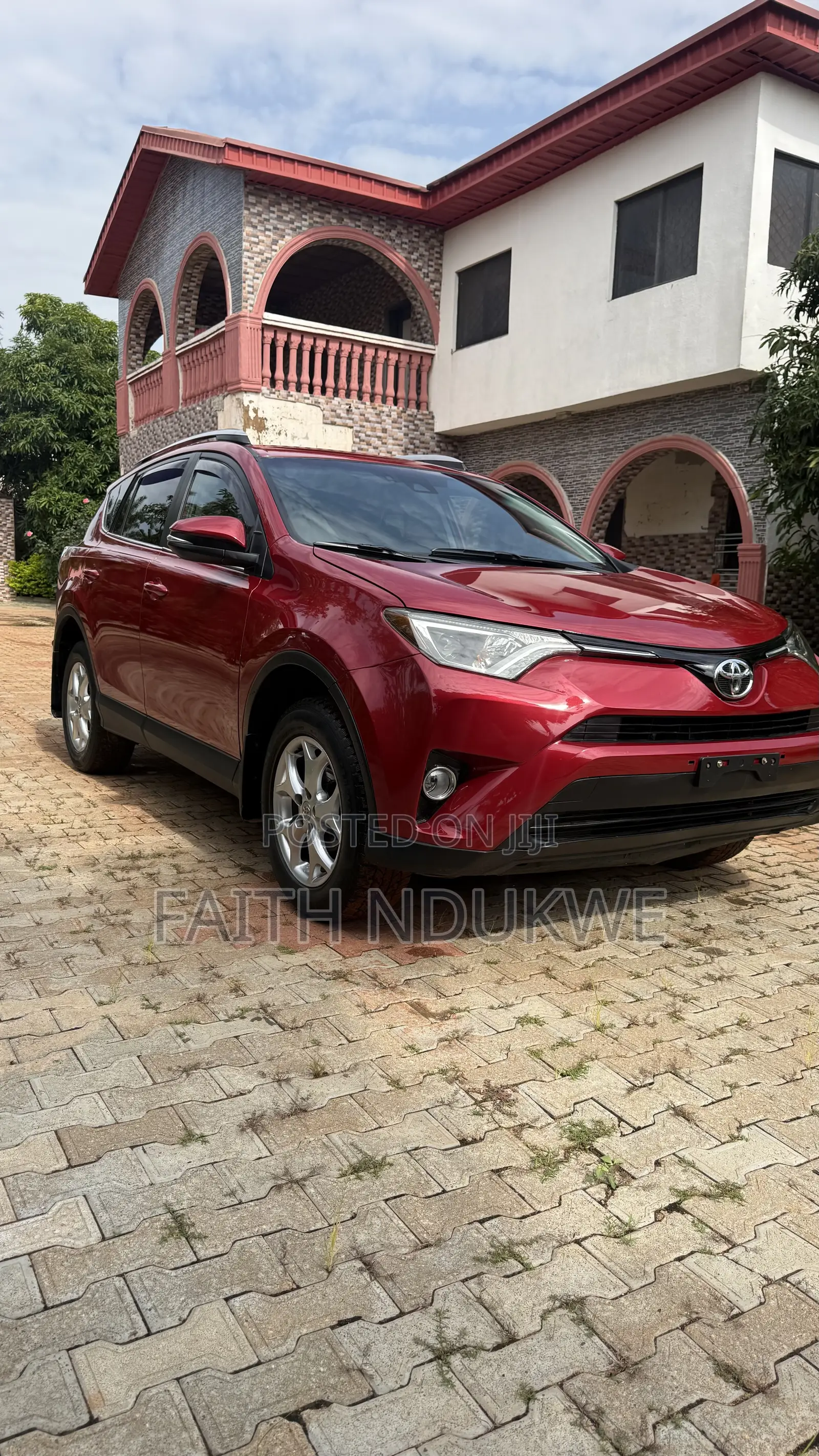 Toyota RAV4 LE AWD (2.5L 4cyl 6A) 2016 Red