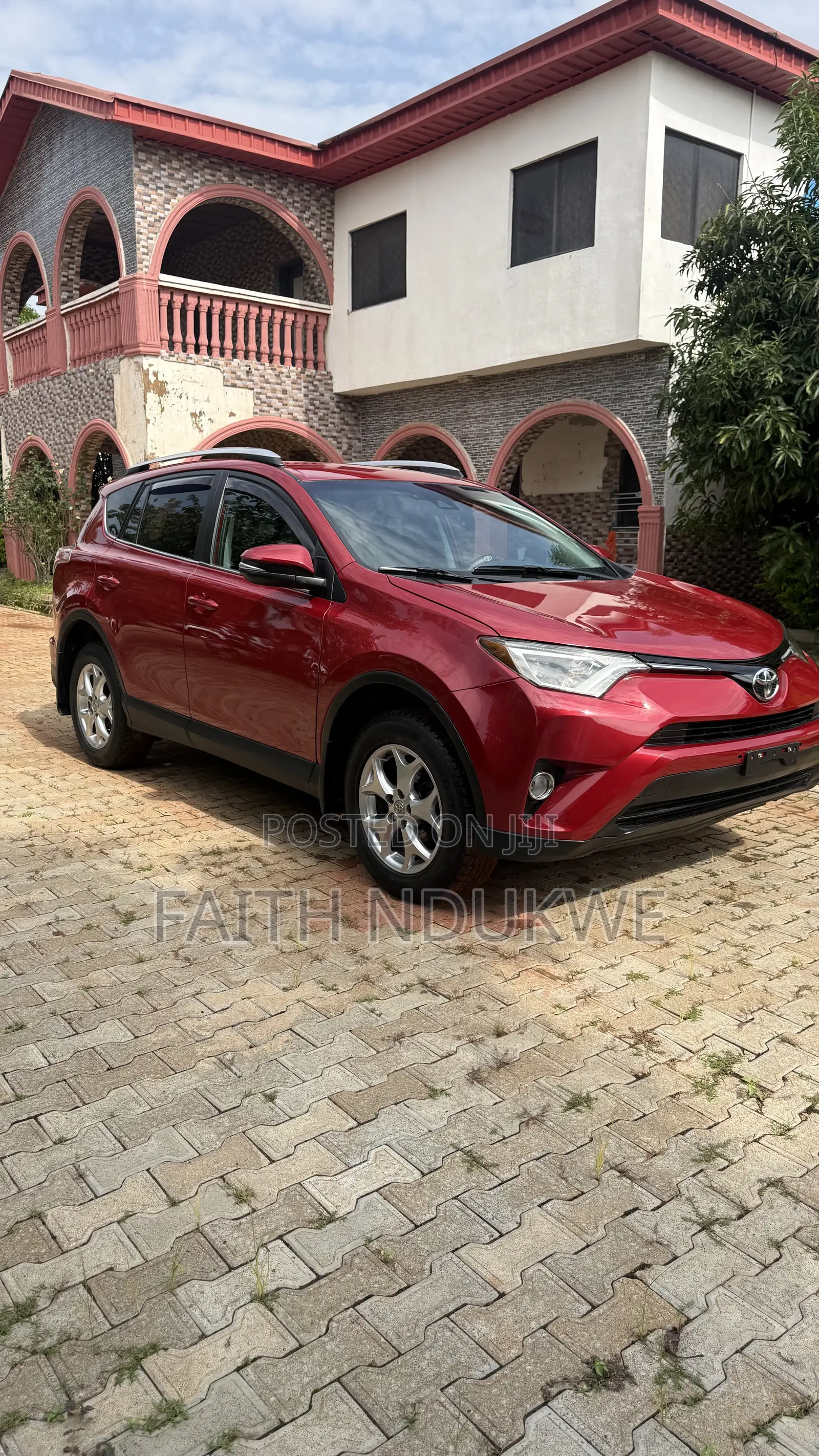 Toyota RAV4 LE AWD (2.5L 4cyl 6A) 2016 Red