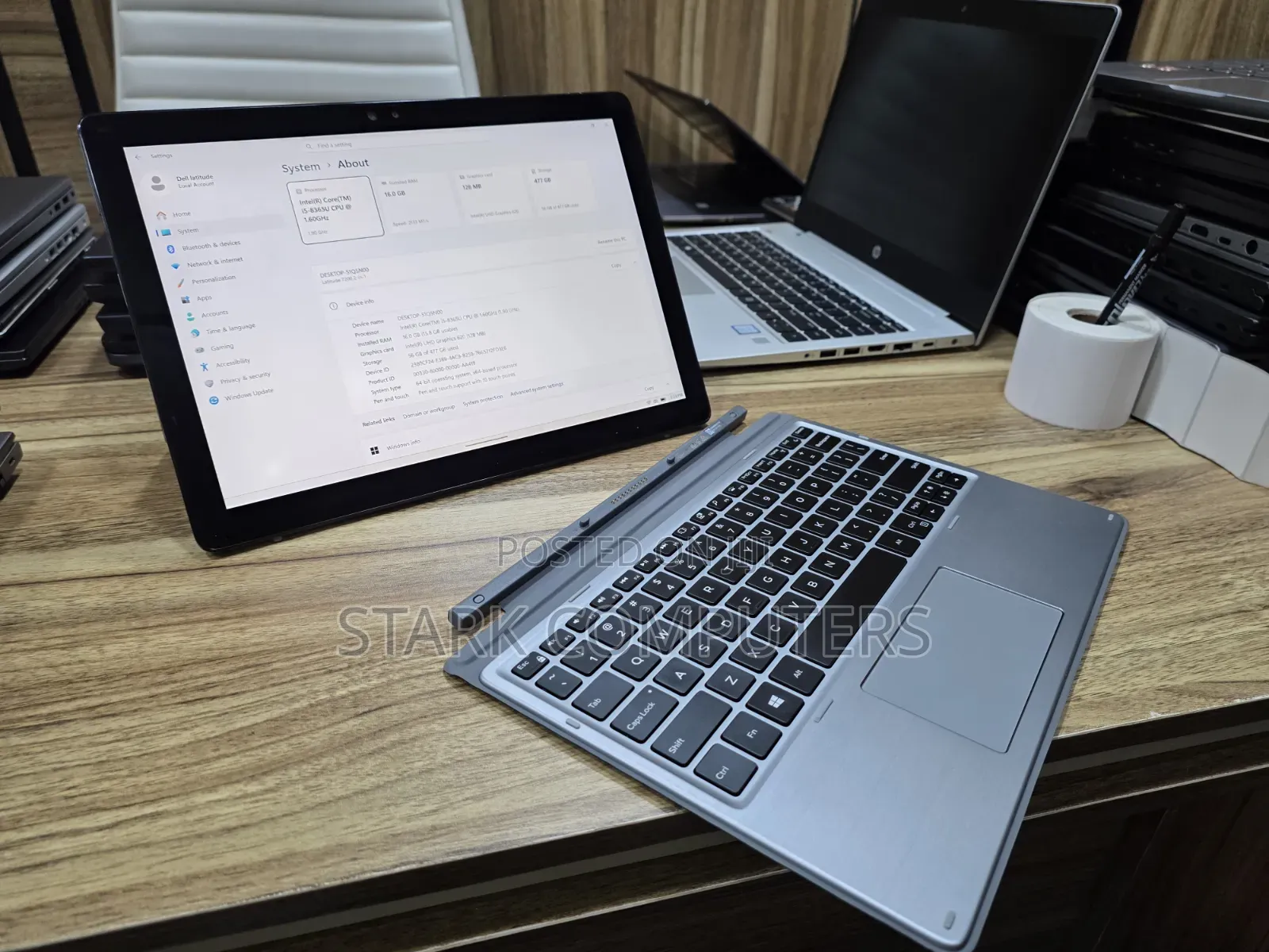 Laptop Dell Latitude 7200 2-in-1 16GB Intel Core i5 SSD 512GB