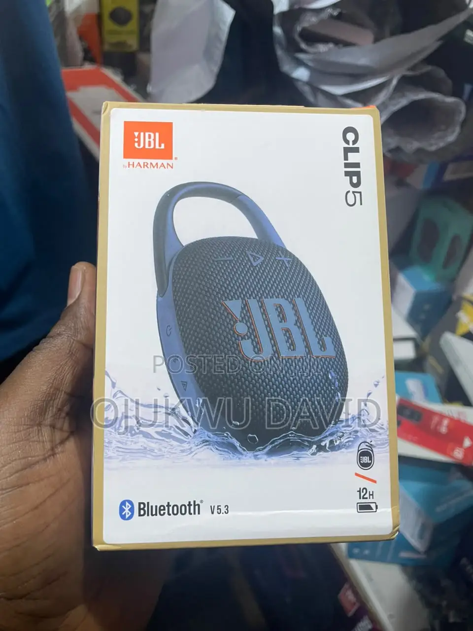 JBL Clip 5 Portable Speaker