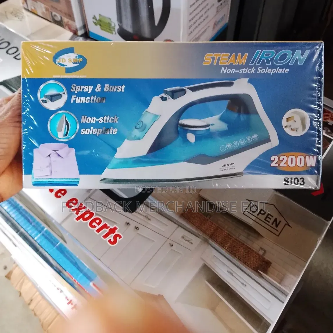 SMP Steam Pressing Iron