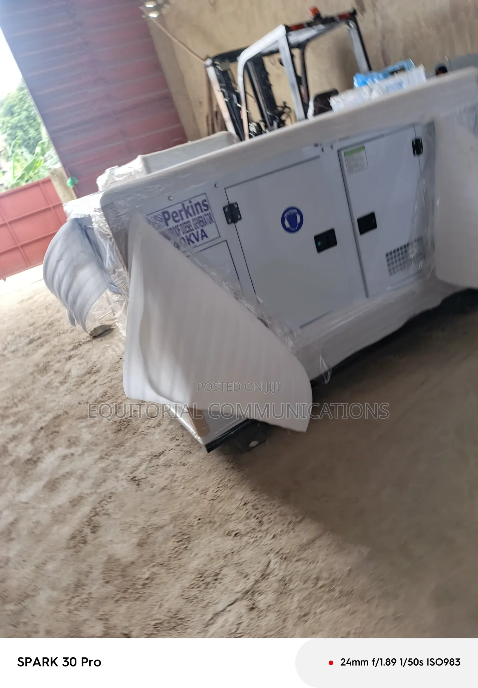 Perkins 40KVA Backup Power System