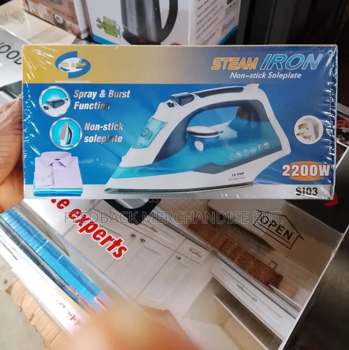SMP Steam Pressing Iron