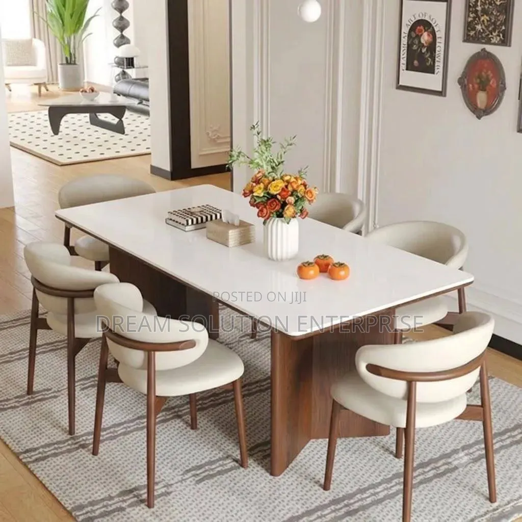 Beautiful Imported Six Seater Dinning Table With Chairs