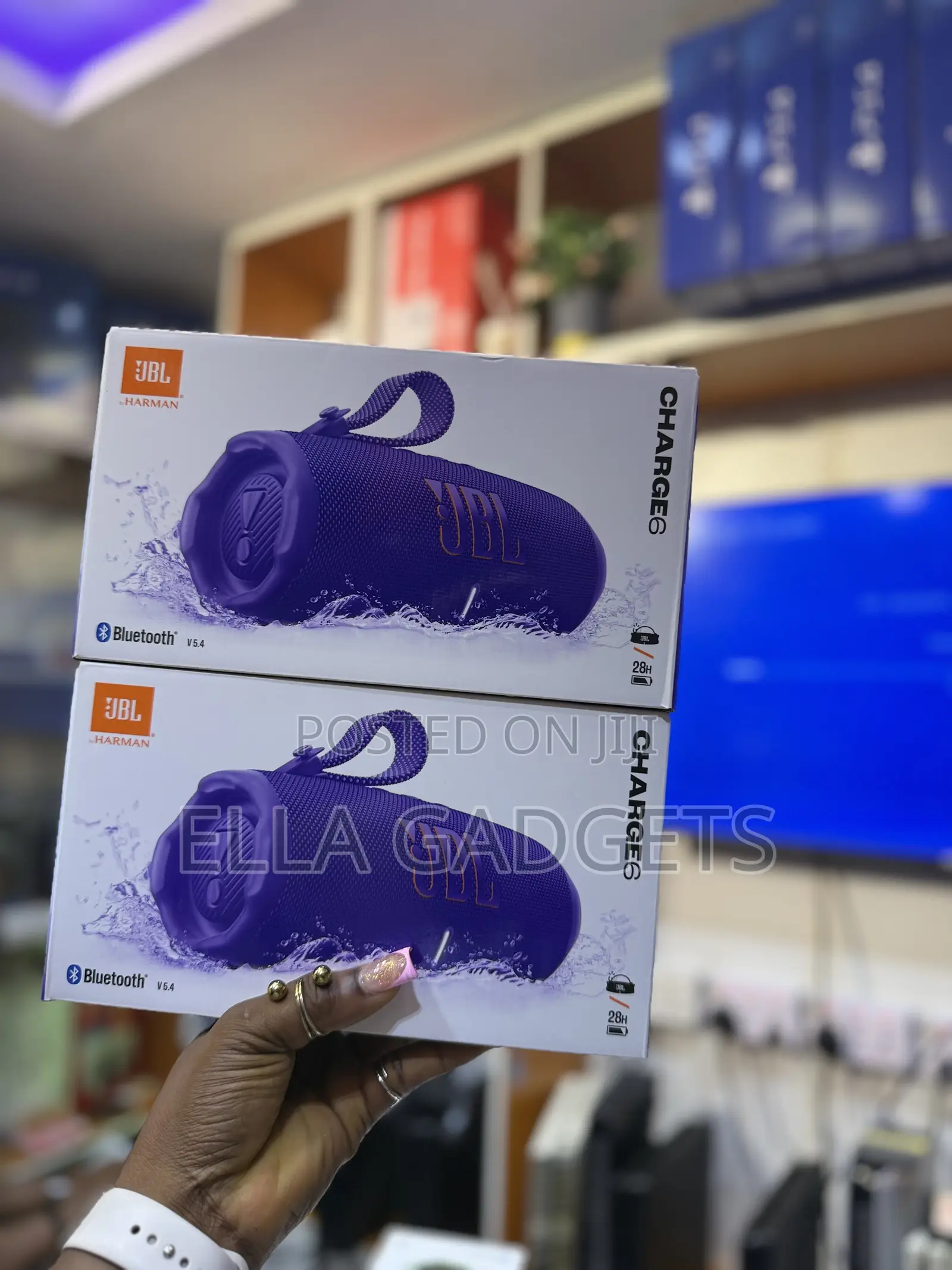 Brand New JBL Charge 6 Original Speaker With Good Bass