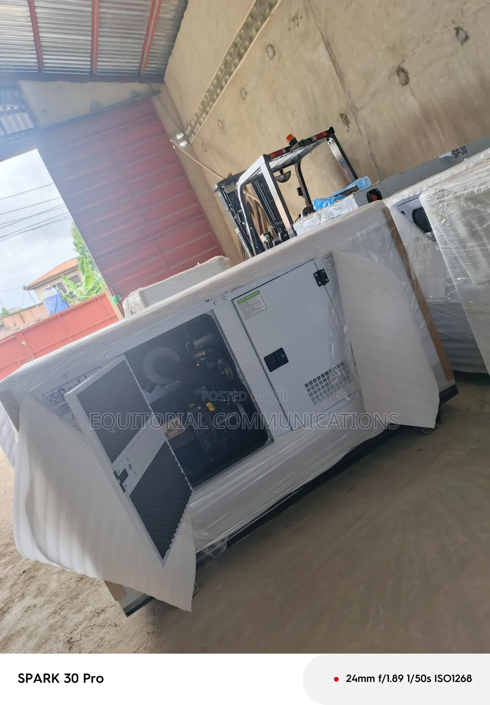Perkins 40KVA Acoustic Generator