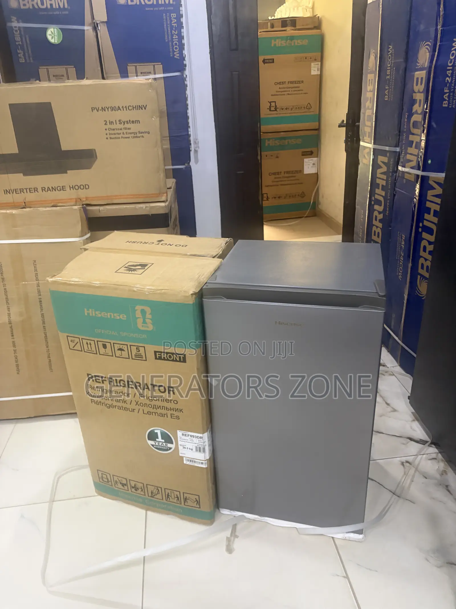 Hisense 90L Single Door Fridge – Freshness Made Simple