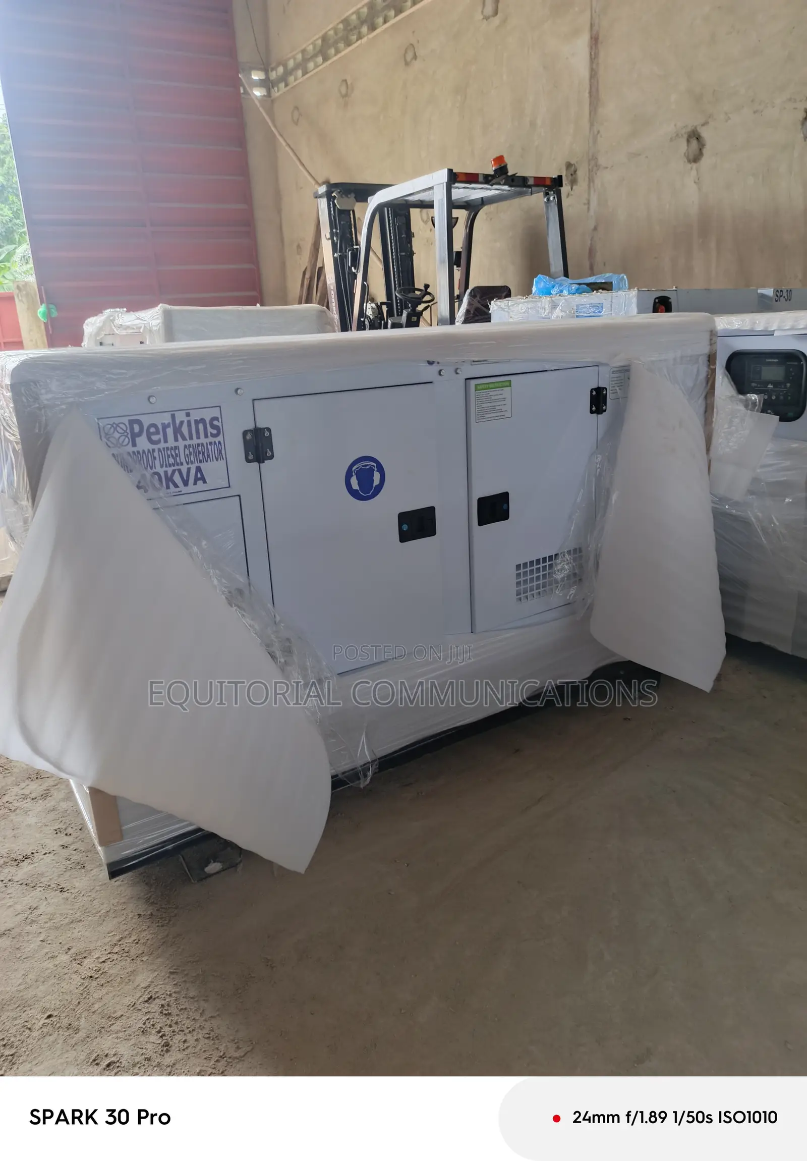 Perkins 40KVA Power Supply Generator