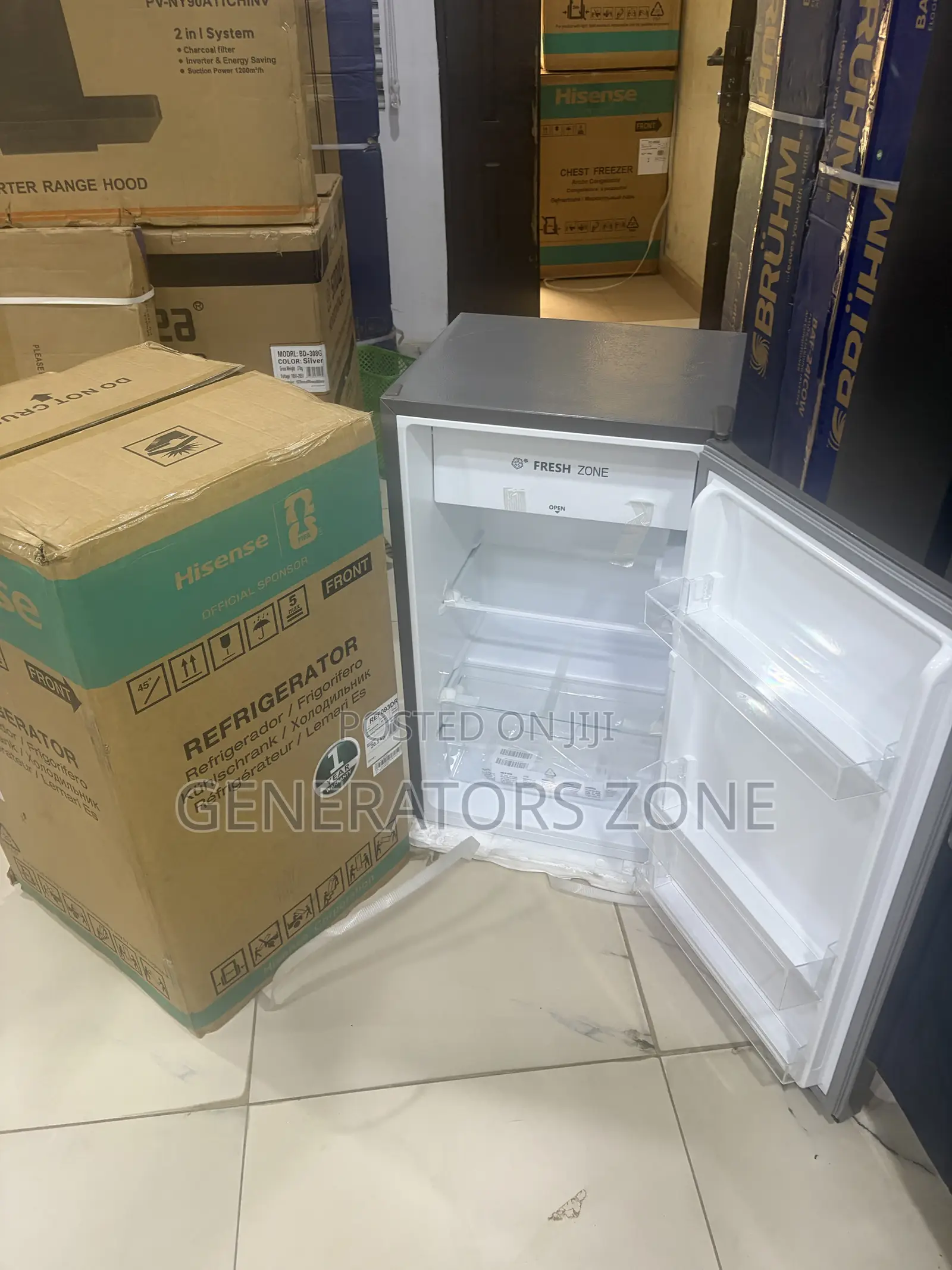 Hisense 90L Single Door Refrigerator – Designed for Convenience