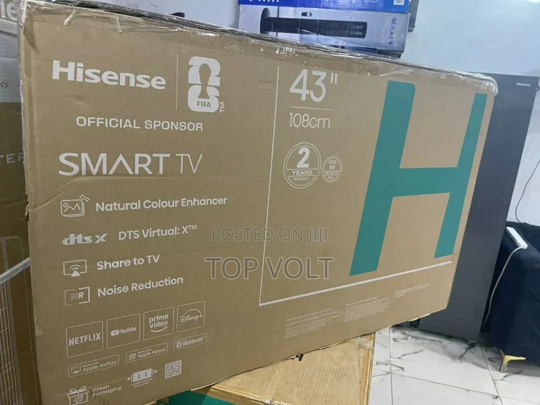 Hisense 43 Inch Smart TV – Sleek Design and Smart Features