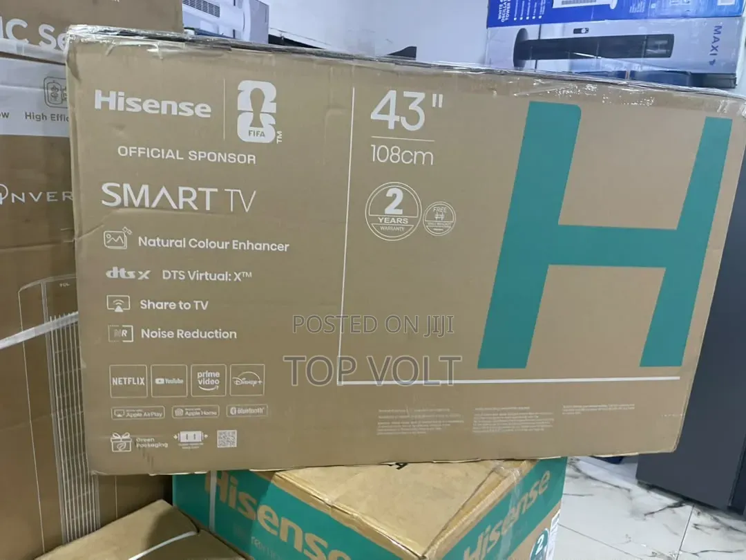 Hisense 43 Inch Smart TV – Sleek Design and Smart Features