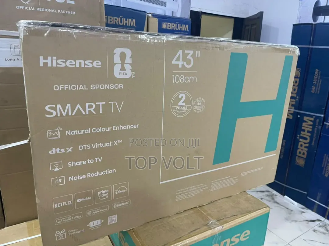 Hisense 43 Inches Smart LED TV – Clear Picture and Sound