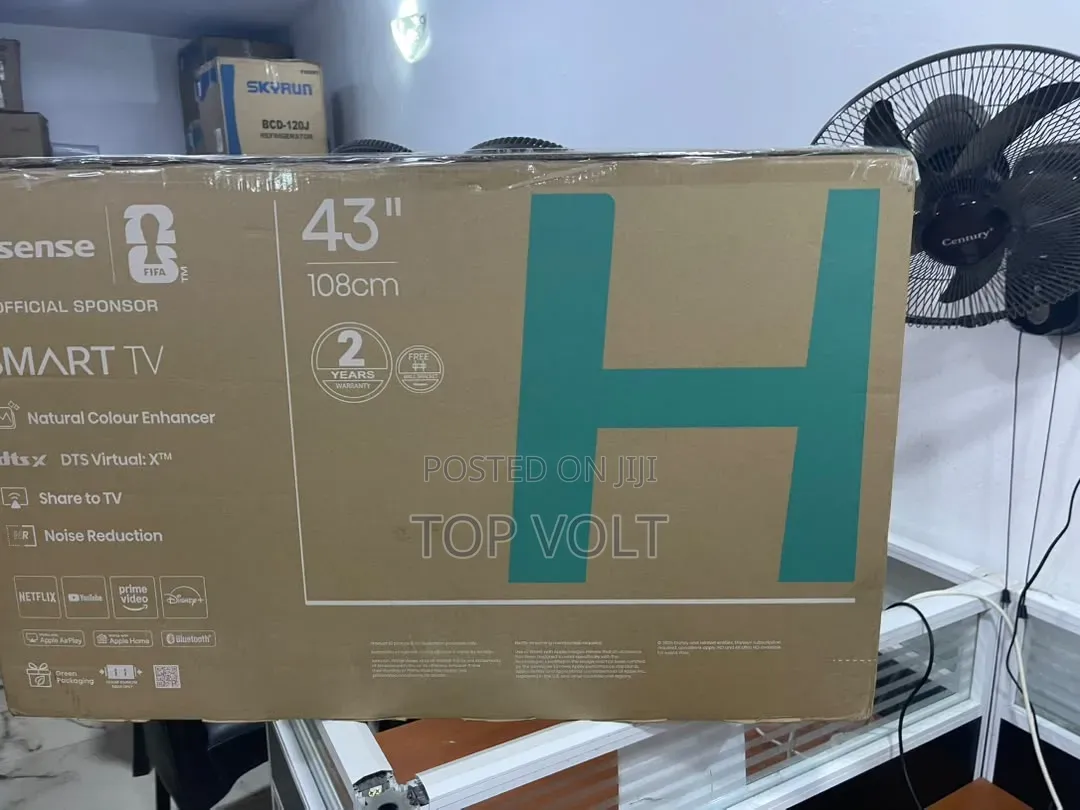 Hisense 43 Inch LED Smart TV – Modern Home Entertainment