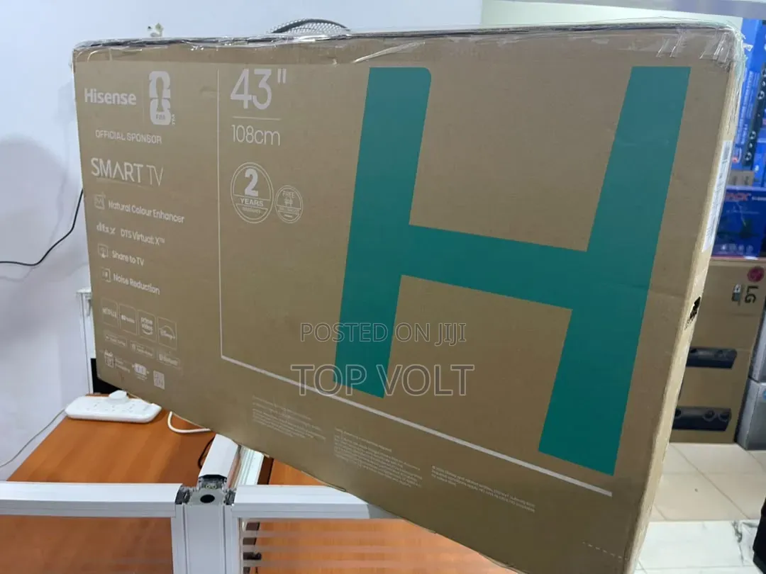 Hisense 43 Inch TV – Smart Features Modern Design