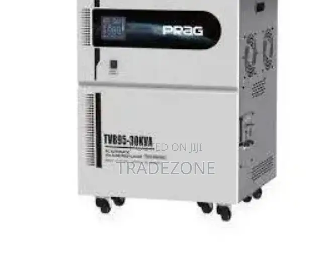 PRAG 30KVA Thyristor Voltage Stabilizer | 50–255V | TVB50-