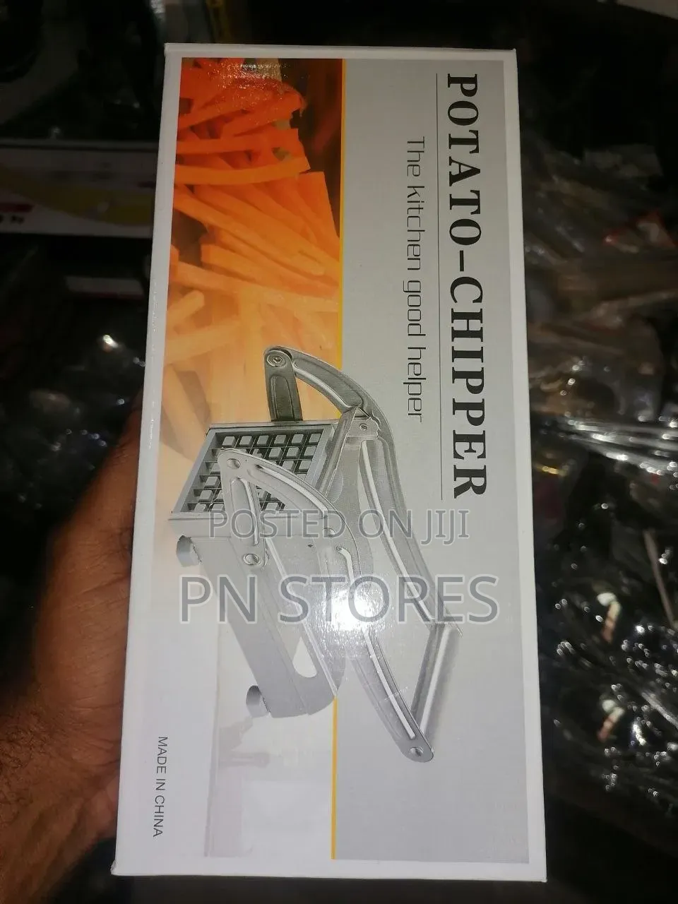 Stainless Steel French Fries Slicer Potato Chipper Maker