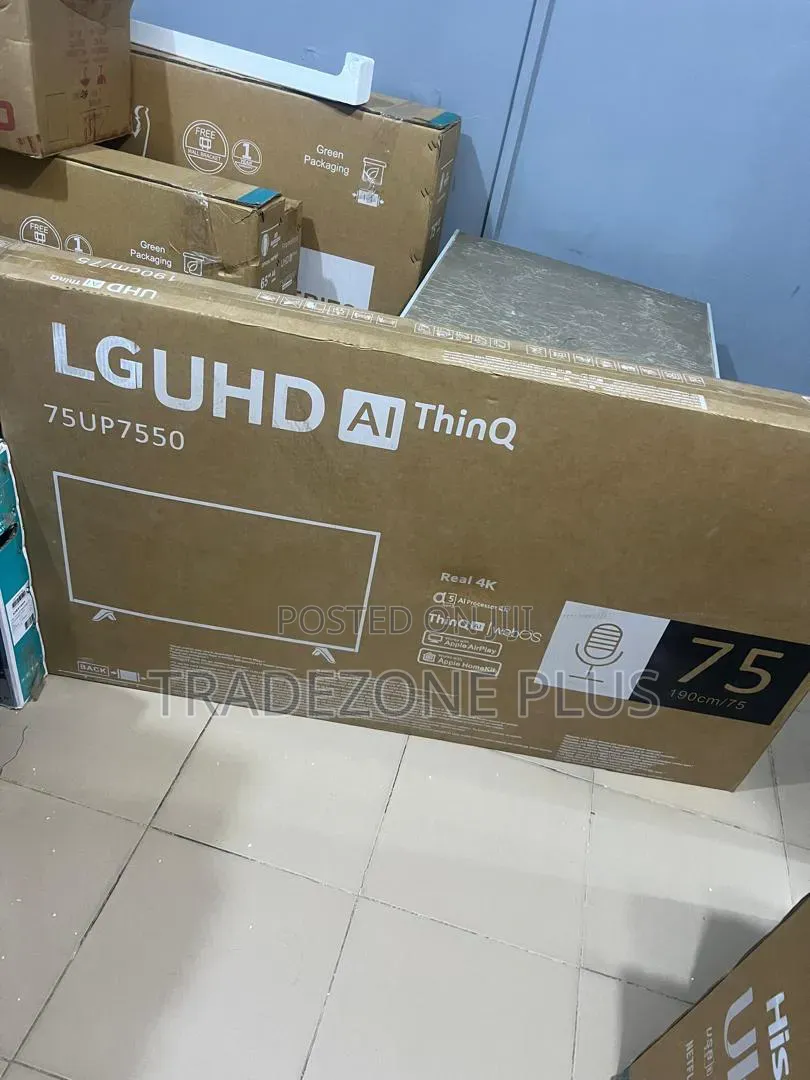 The Cinematic LG 75 Inches Smart Television