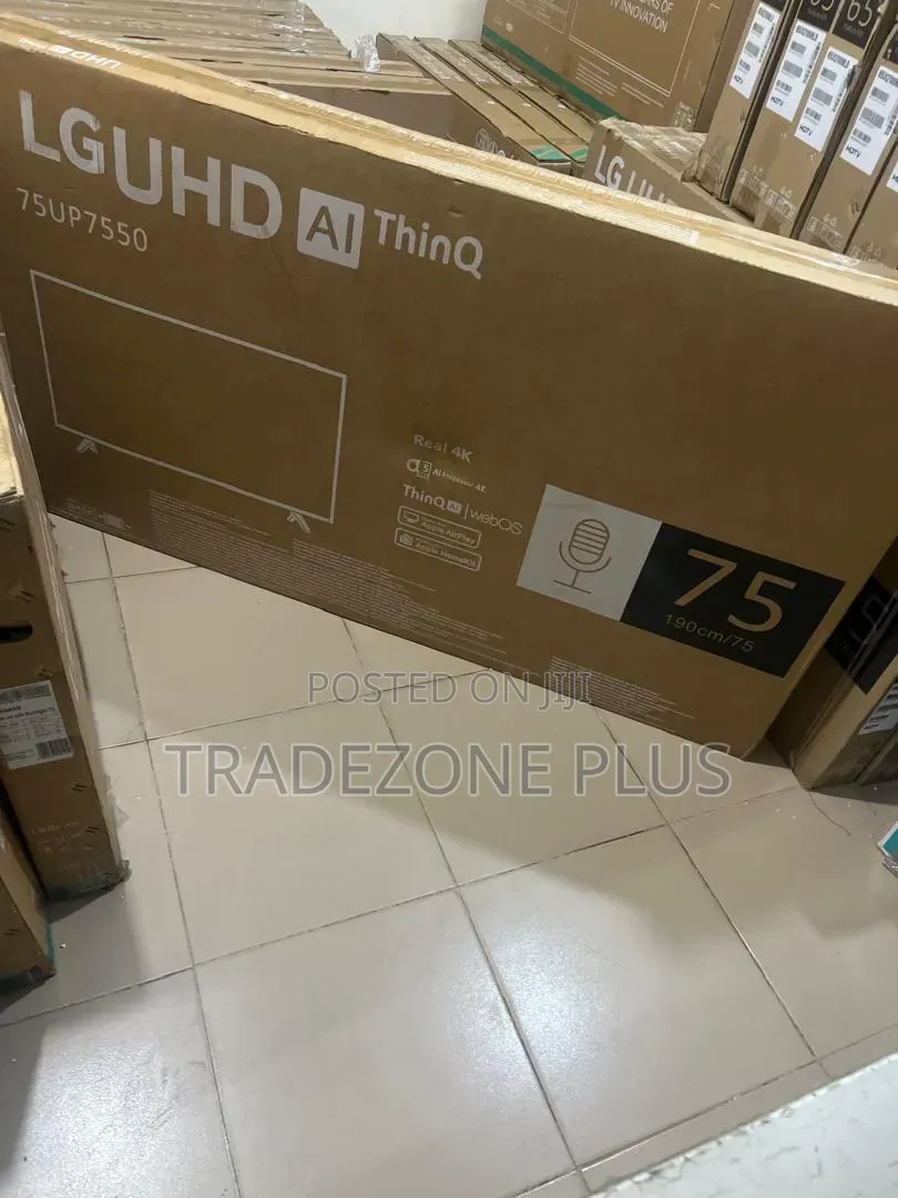 LG 75 Inches Smart Television Newly Restocked
