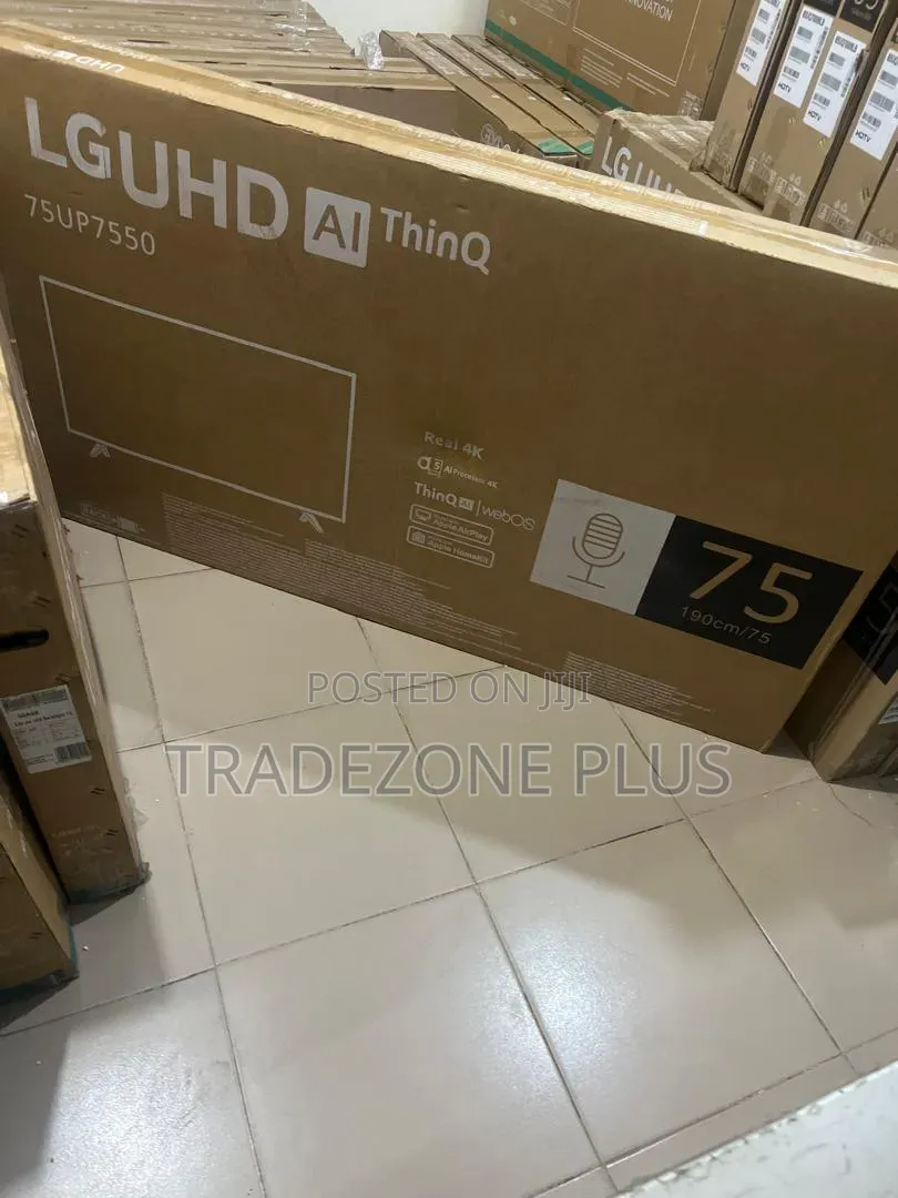 LG 75 Inches Smart Television Newly Restocked