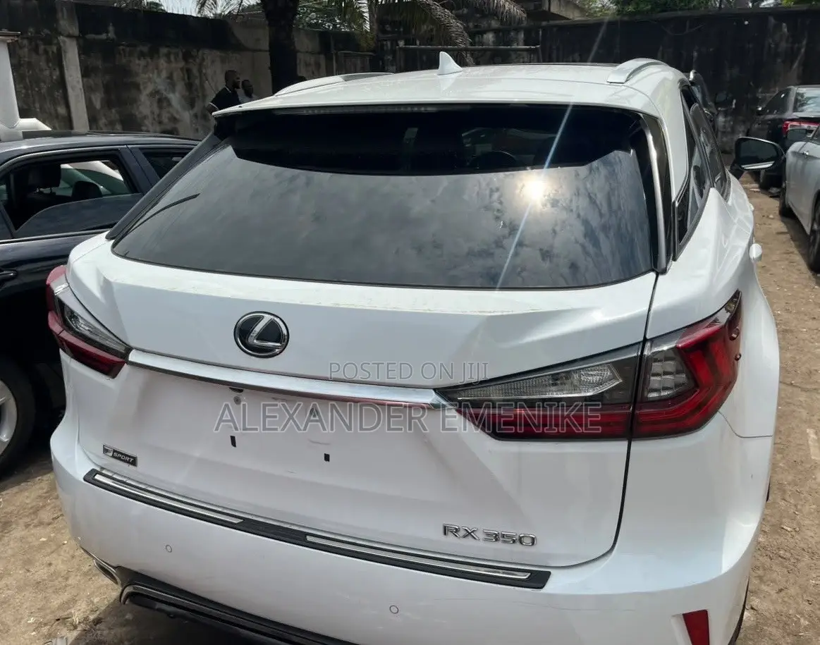 Lexus RX 350 F Sport AWD 2017 White