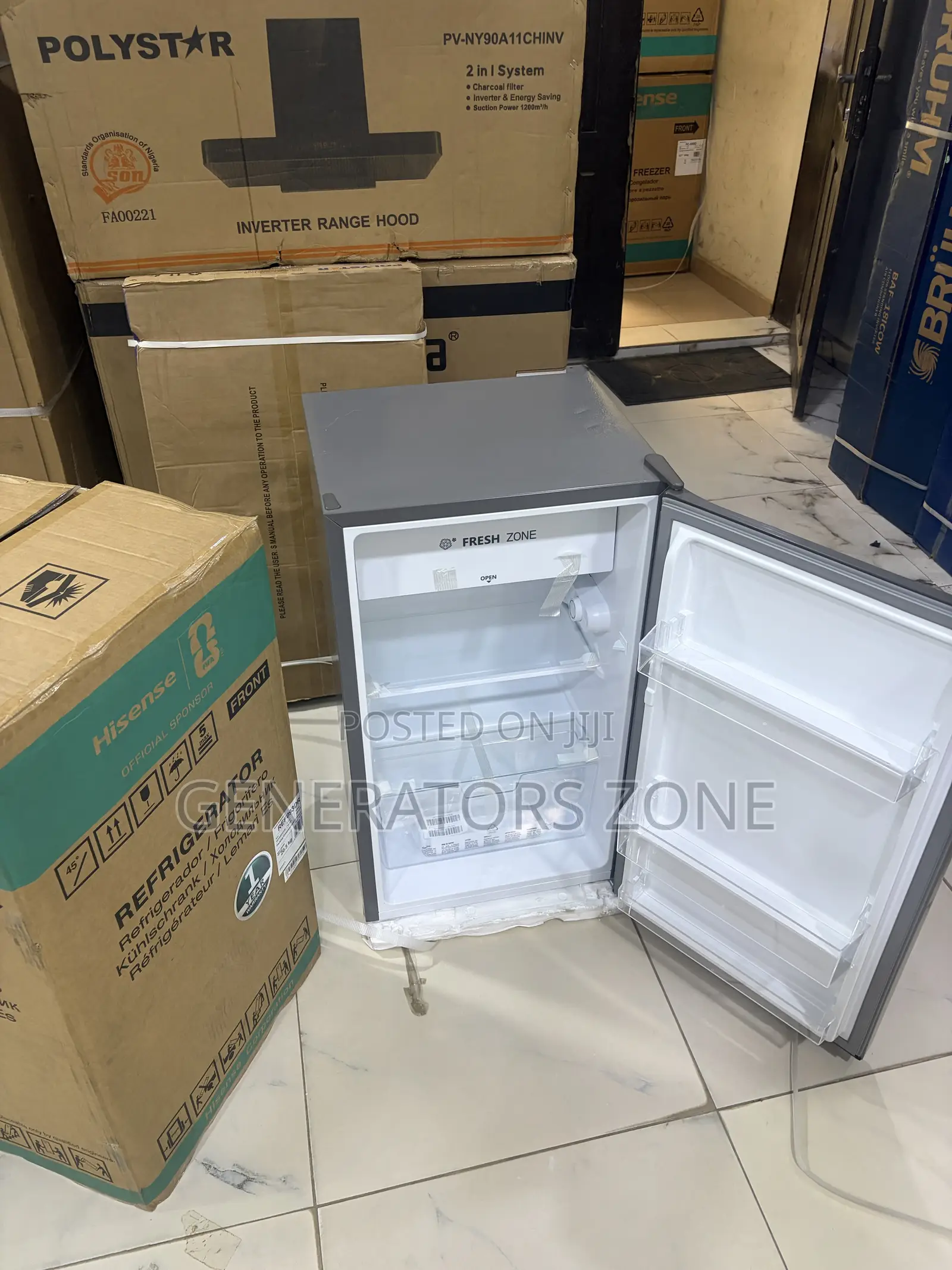 Hisense Single Door 90L Kitchen Refrigerator