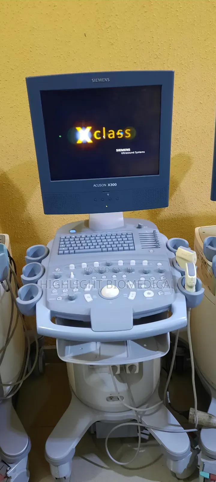 Siemens Acuson X300 With Convex Linear TVS Probe
