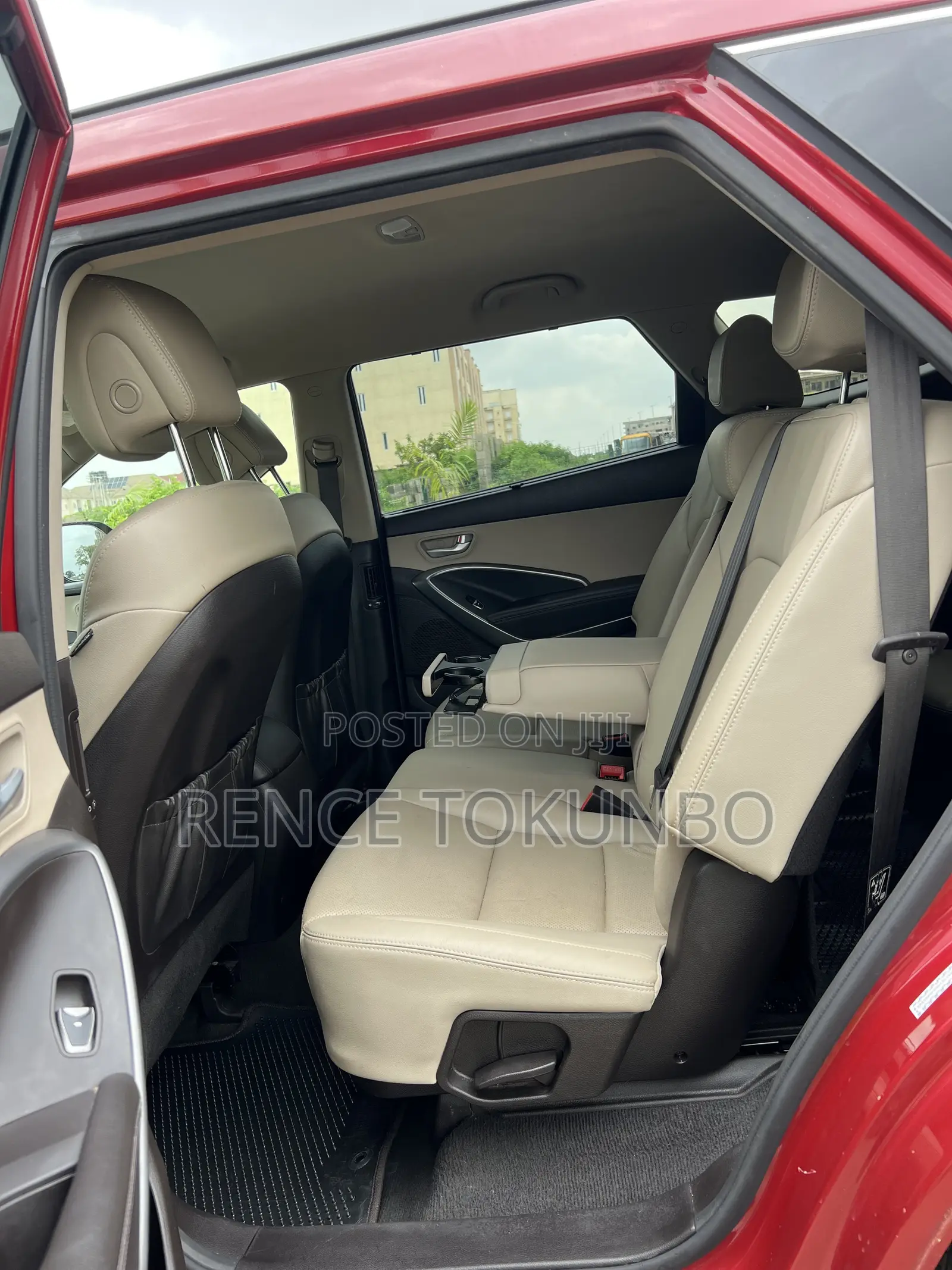 Hyundai Santa Fe Limited AWD 2017 Red