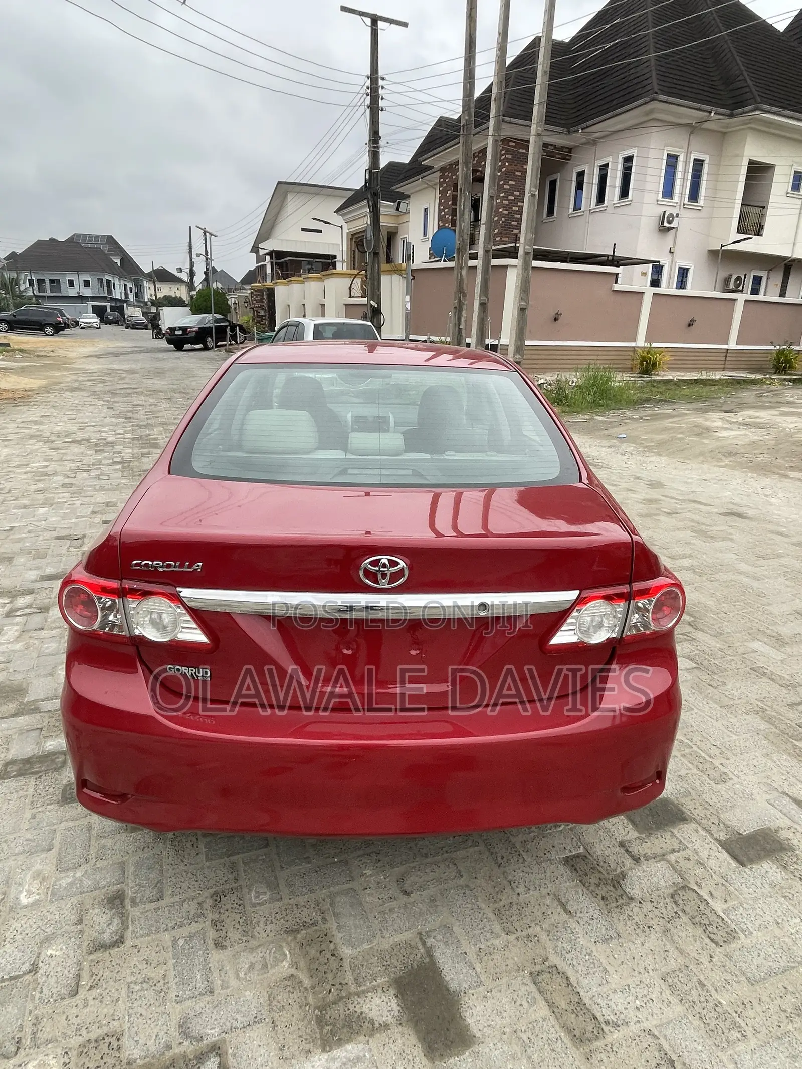 Toyota Corolla 2011 Red