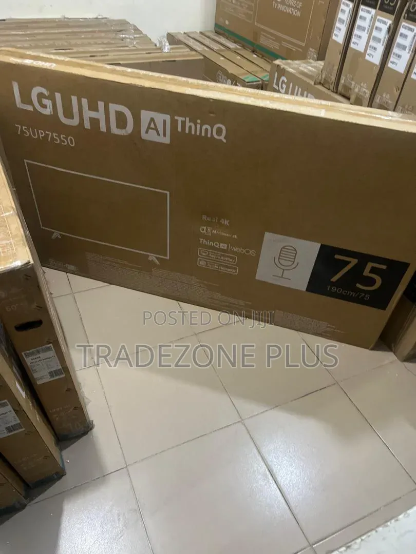 LG 75 Inches Smart Television for Quality Graphics Display
