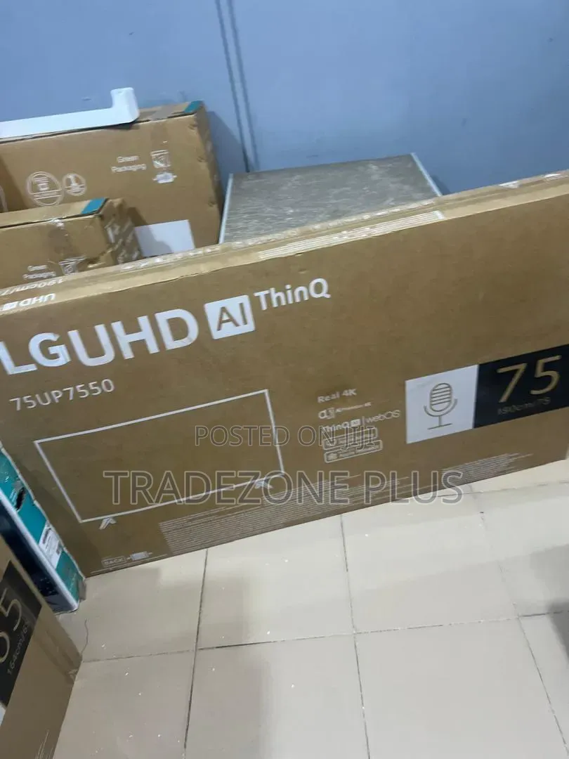 LG 75 Inches Smart Television for Quality Graphics Display