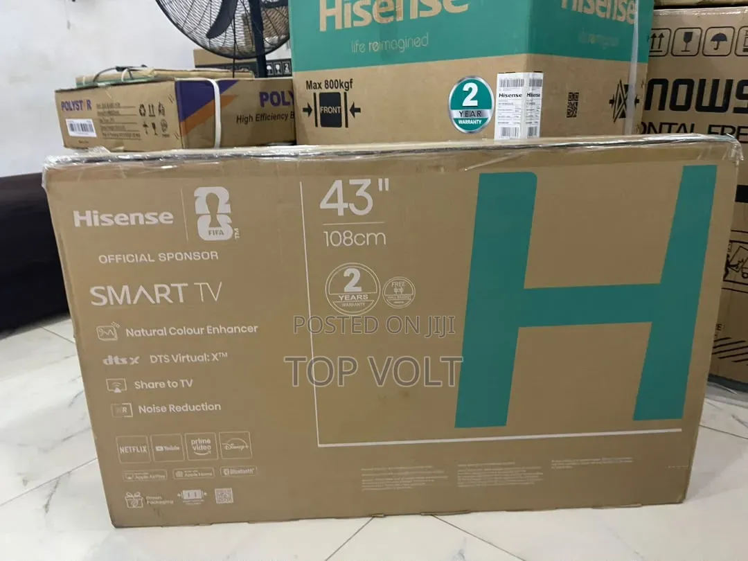Hisense 43” Smart TV – Enjoy Streaming Entertainment