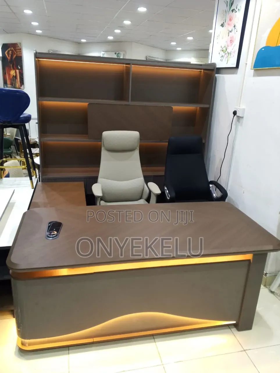 Executive Table With Lights 2meters