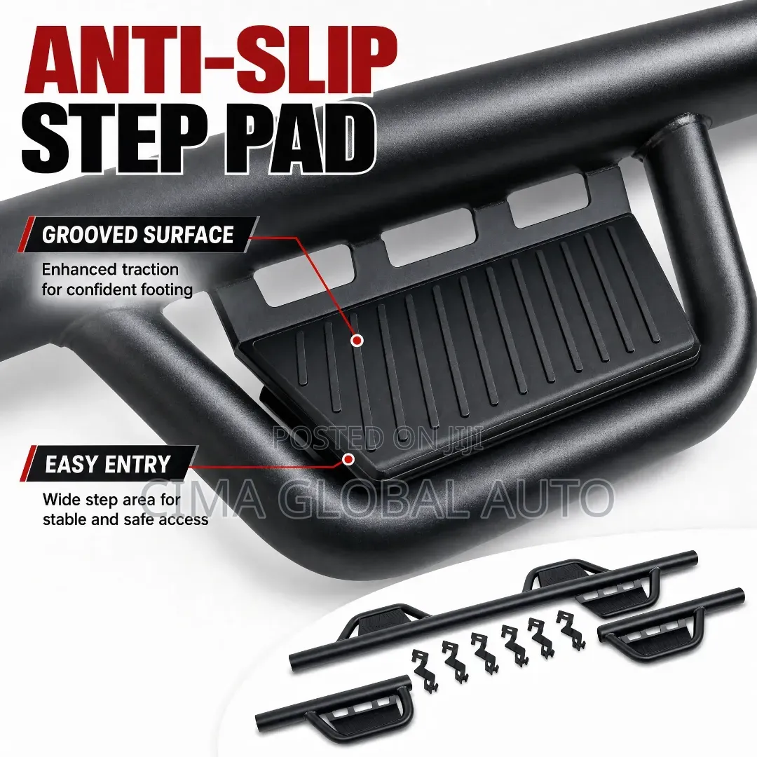 Off-Road Side Step for All Model of Toyota Hilux and Tacoma Available