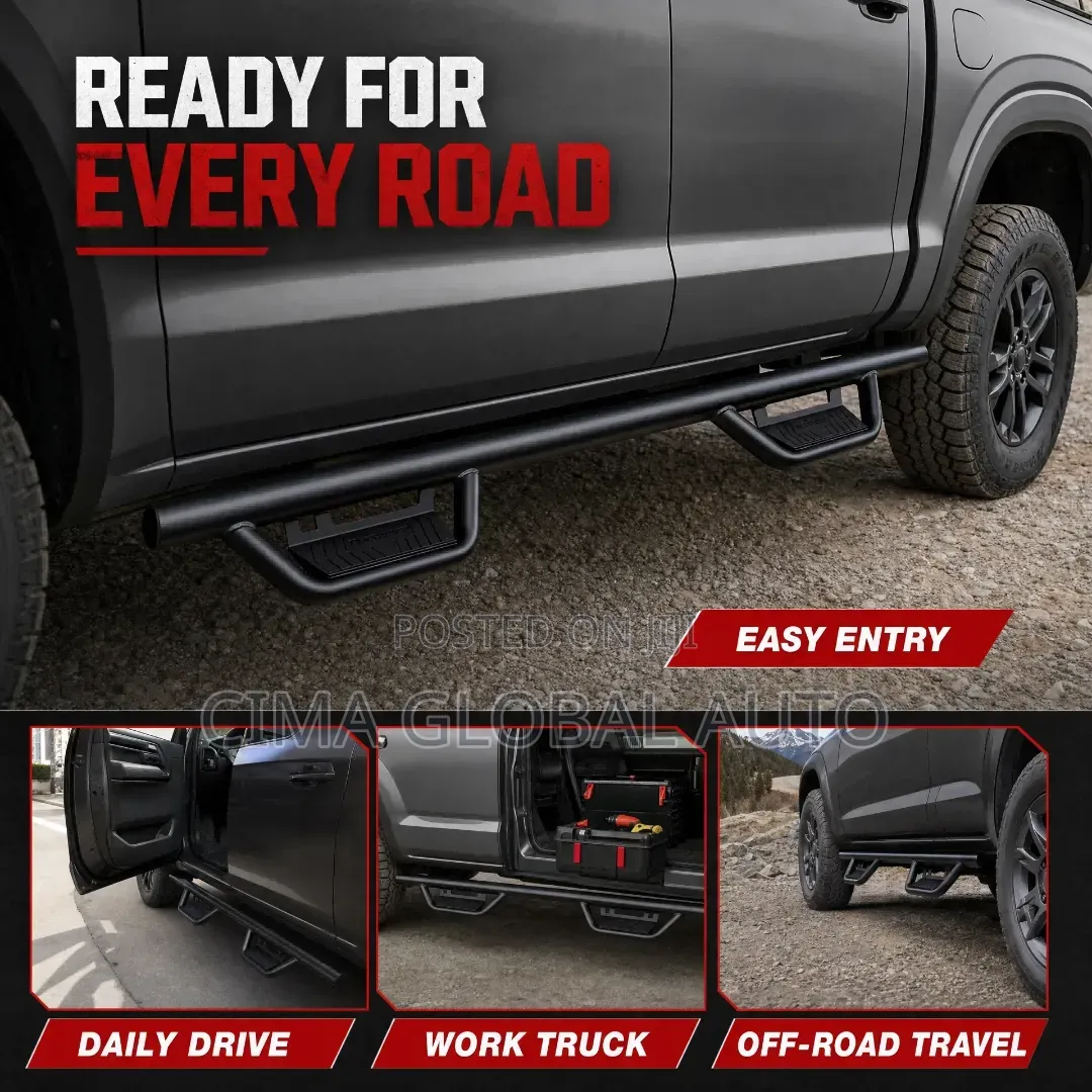 Off-Road Side Step for All Model of Toyota Hilux and Tacoma Available
