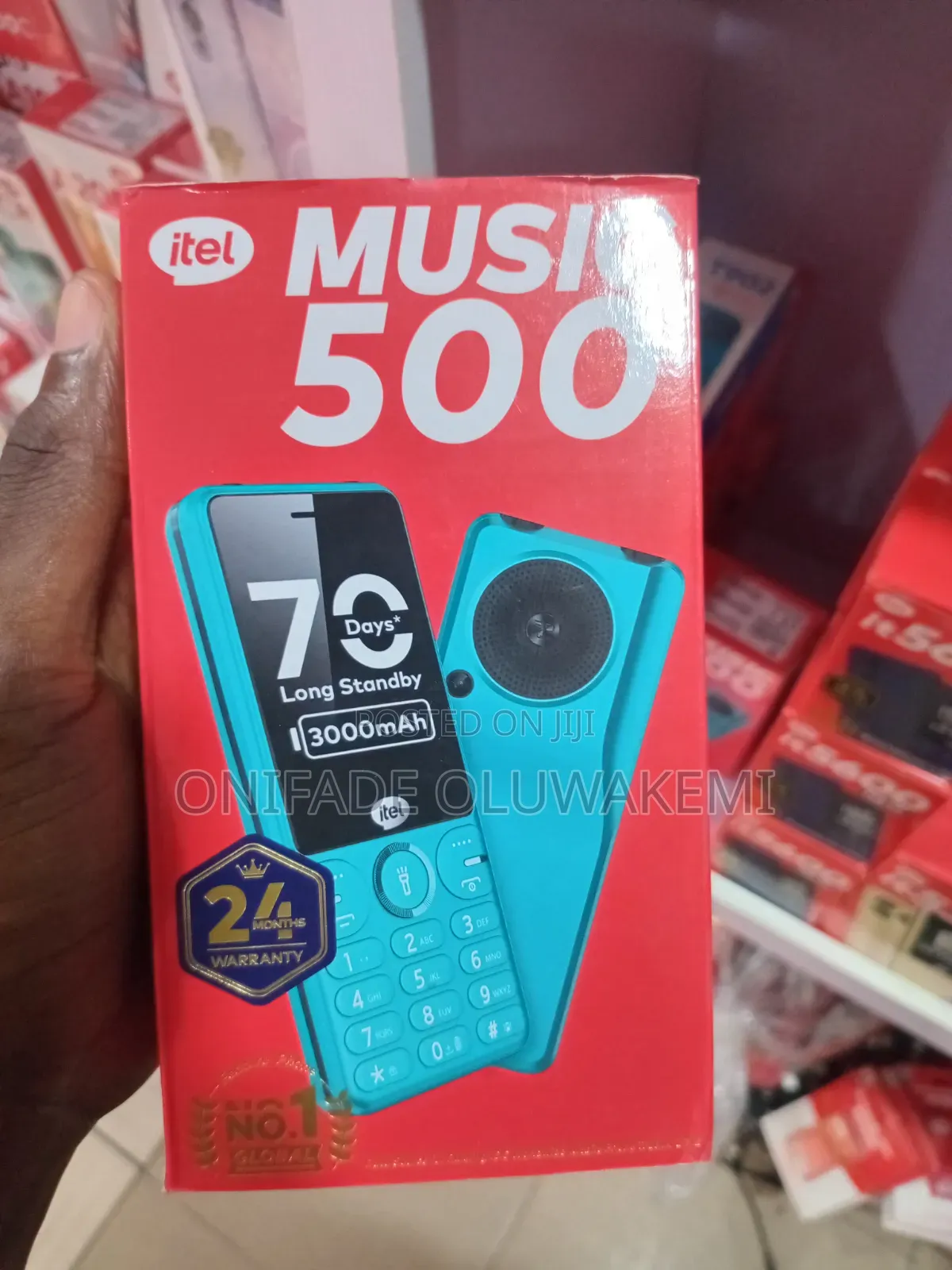New Itel Music 500 Black