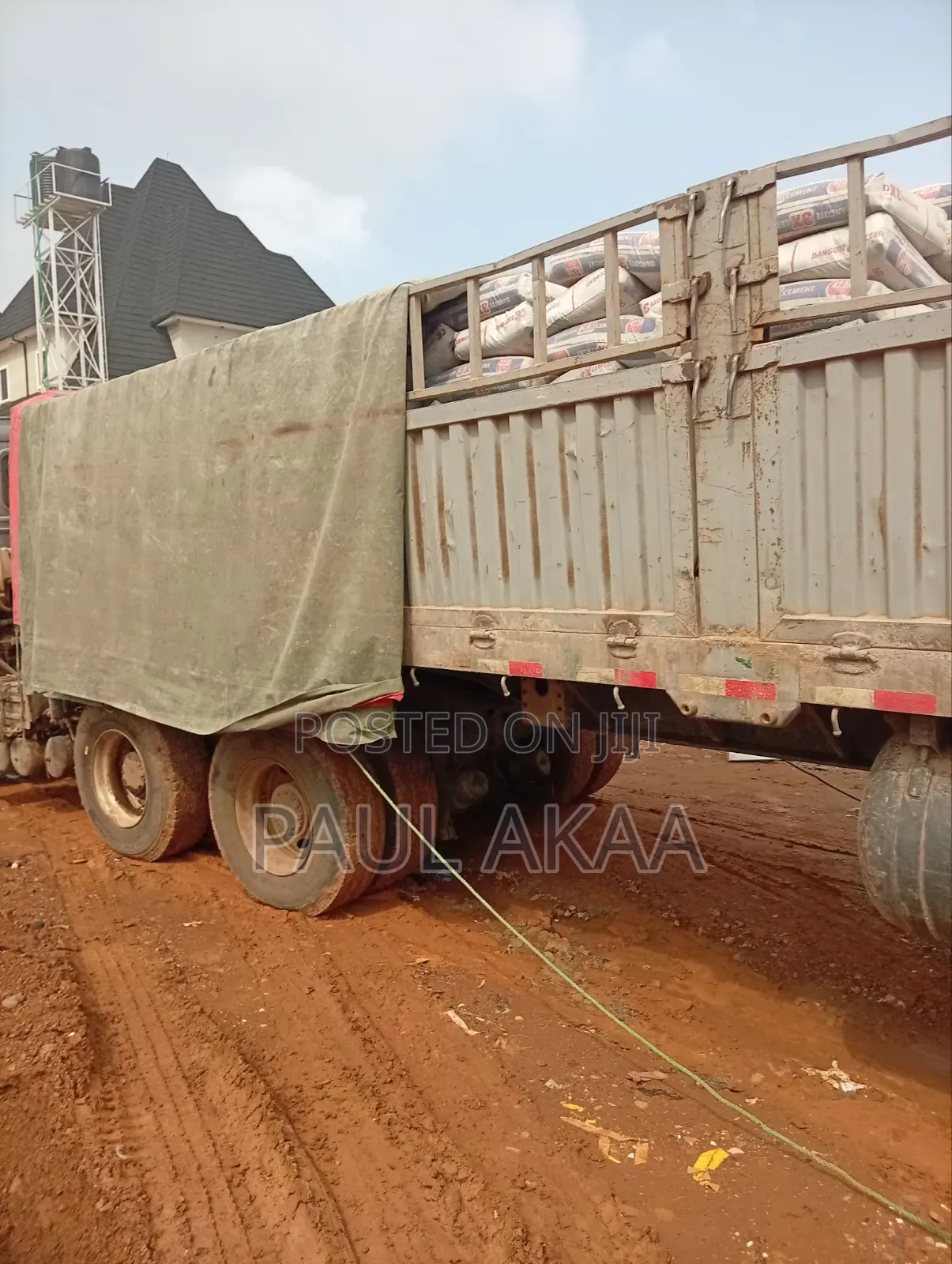 Dangote Cement 300, and 600 Delivered to Site