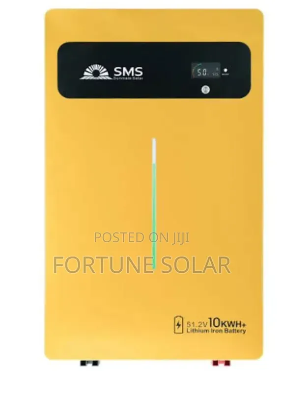 SMS Lithium Battery 10kwh 48v With Digital Display Flat