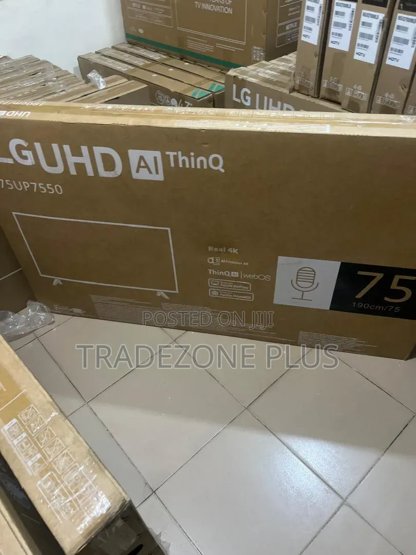 Masice LG 75 Inches 4ksmart TV