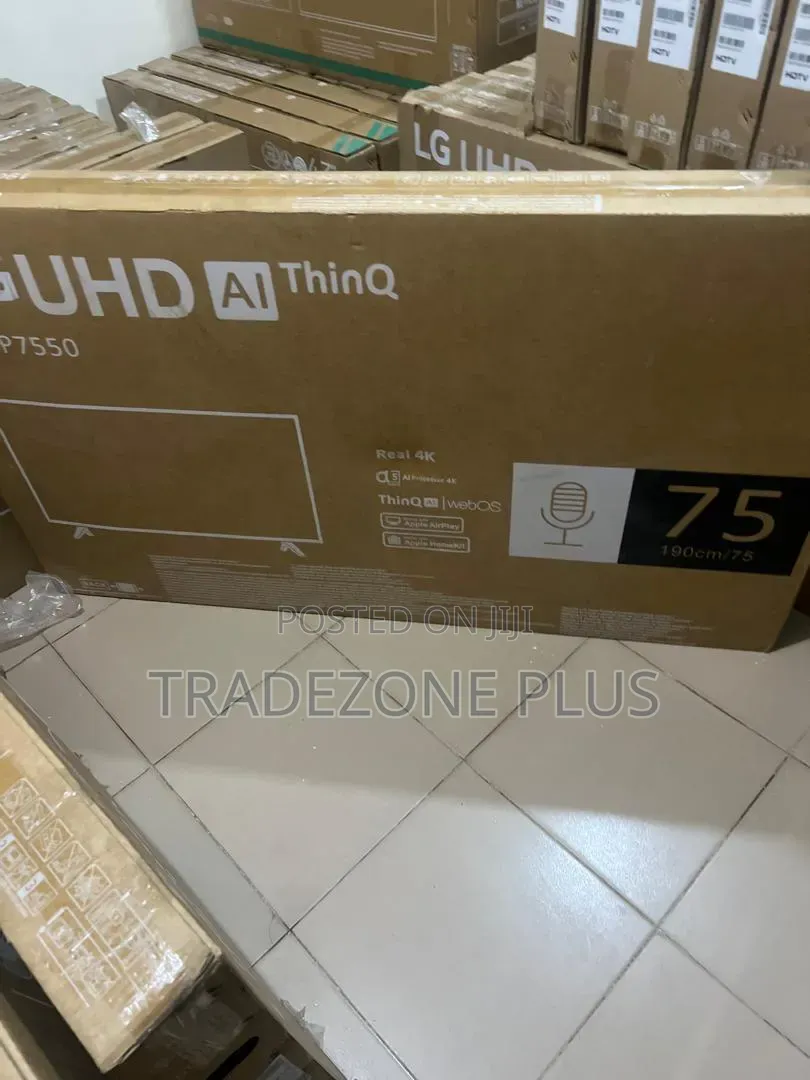 Masice LG 75 Inches 4ksmart TV
