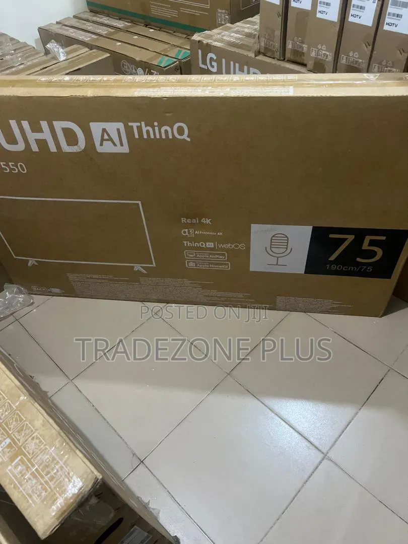 Ultra High Definition LG 75 Inches Android Smart TV