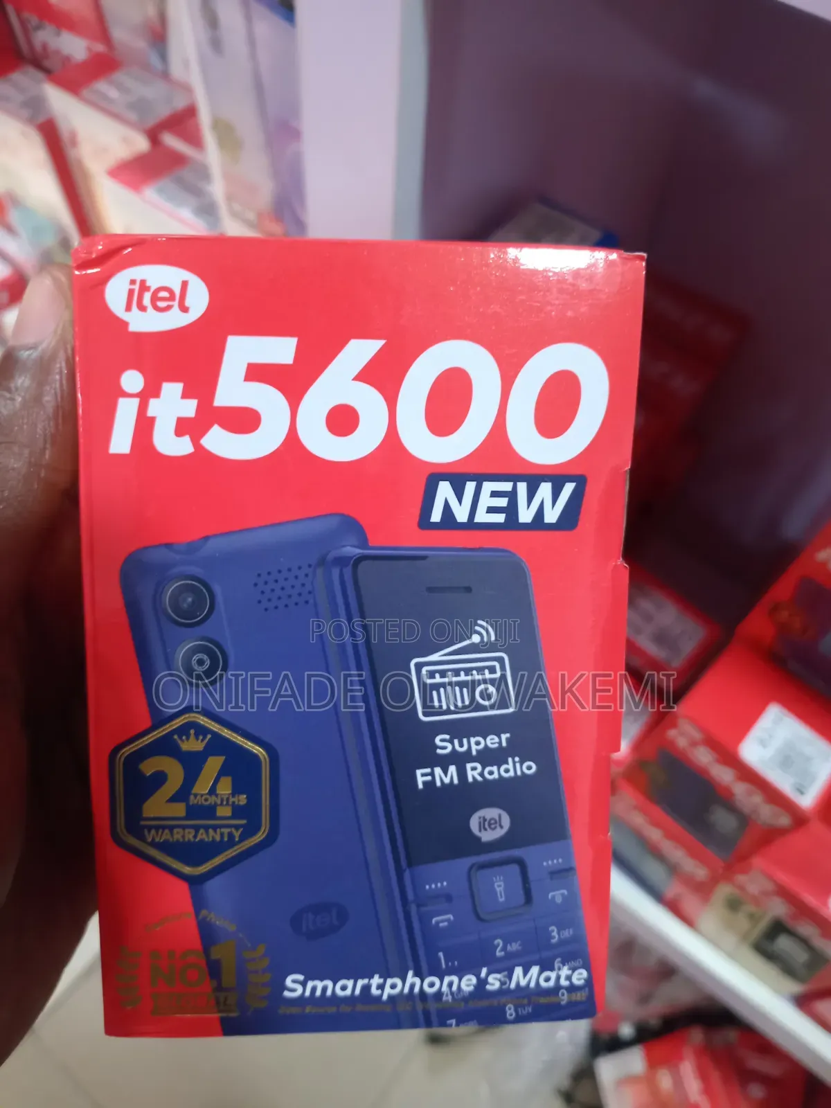 New Itel it5600 Black